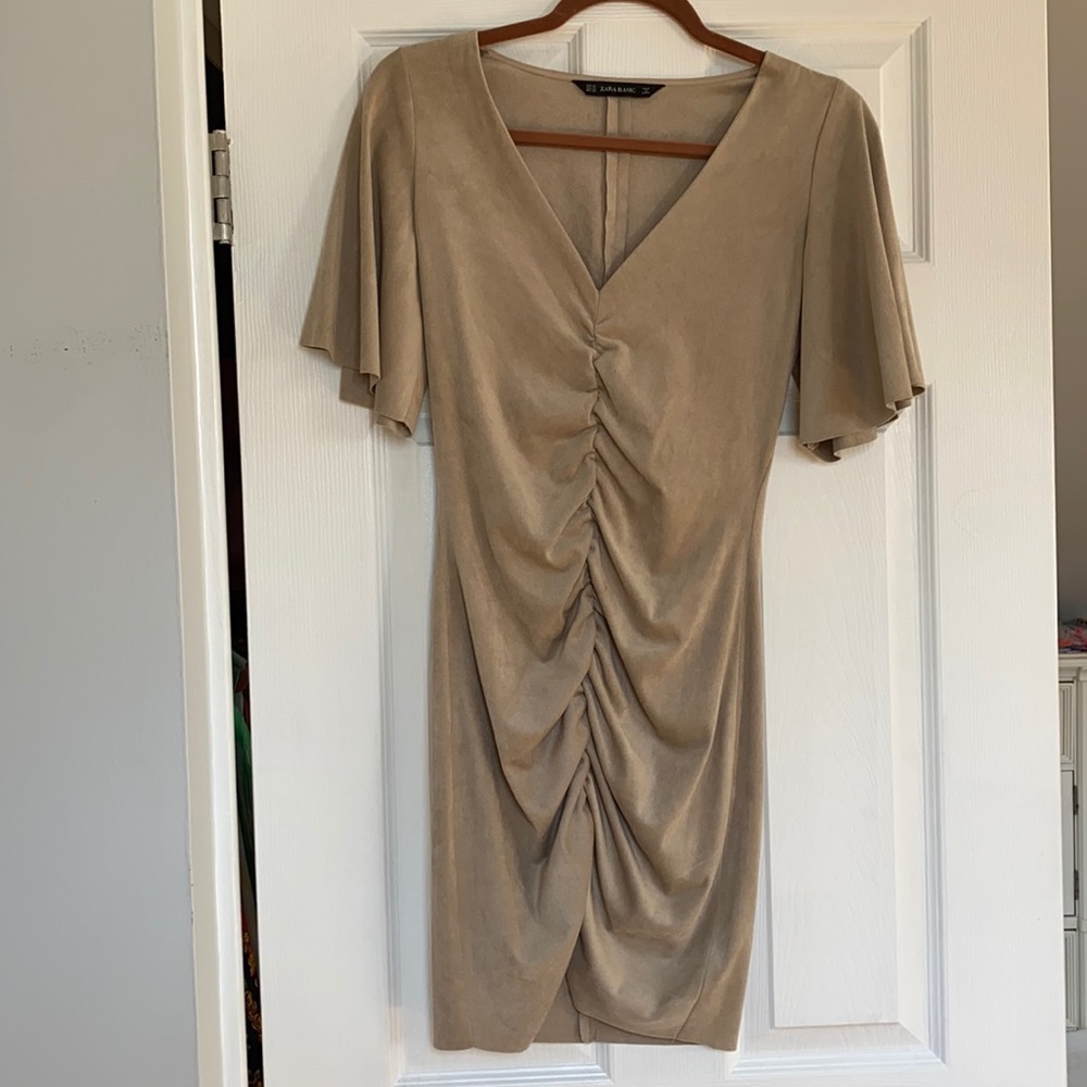 Suede Zara dress